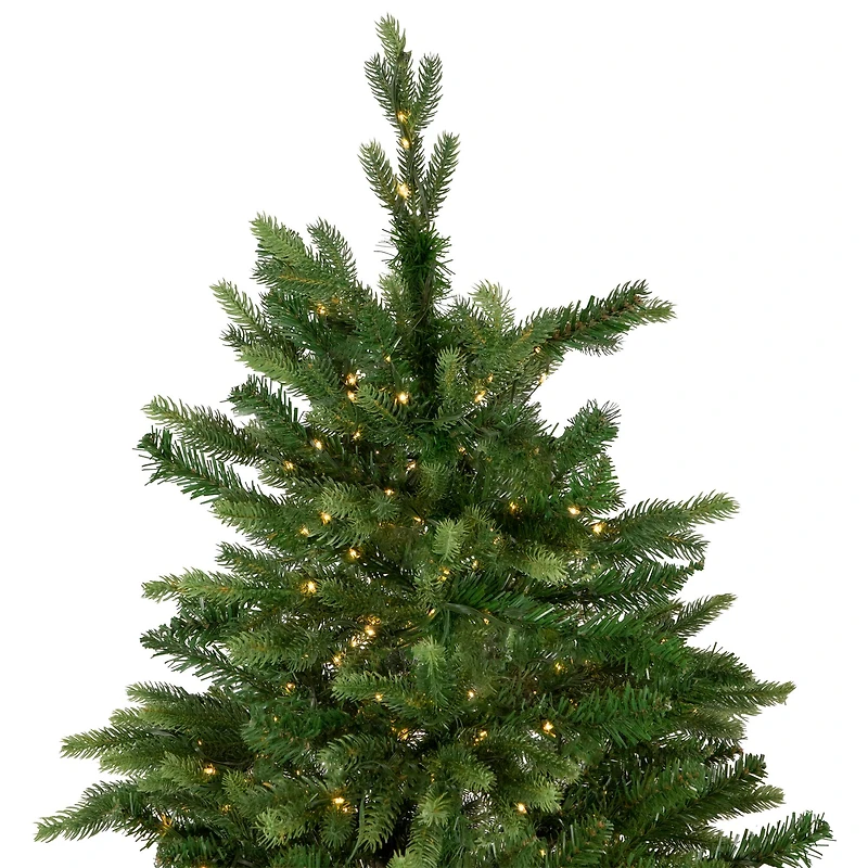 7.5ft. Pre-Lit Real Touch™️ Riverton Fir Artificial Christmas Tree, Clear LED Lights
