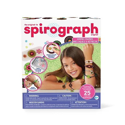 The Original Spirograph® Shrink Charms