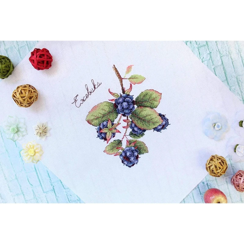 MP Studia Gifts of Nature. Blackberry Cross Stitch Kit