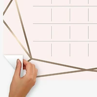 RoomMates Blush Beauty Dry Erase Calendar Peel & Stick Wall Decal