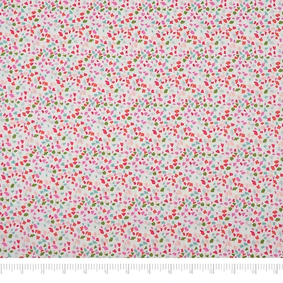 SINGER Pink Party Confetti Cotton Fabric