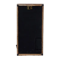 11" Brown Iron Industrial LED Wall Sconce