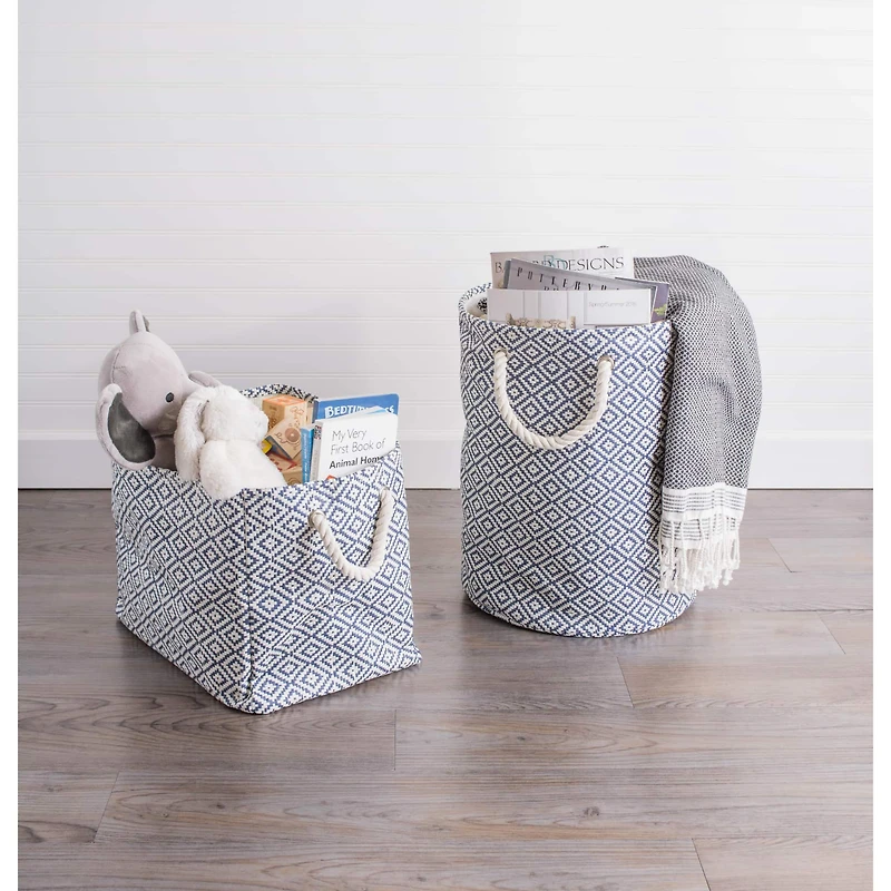 DII® Medium Geo Diamond Rectangle Paper Bin