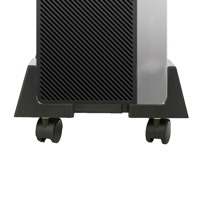 Mind Reader Black Adjustable Mobile Computer Stand