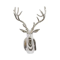 Silver Deer Aluminum Eclectic Wall Decor