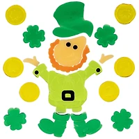 St. Patrick's Day Gel Window Clings Set