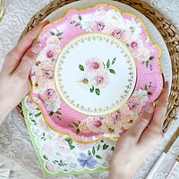 Kate Aspen® Tea Time Party 9" Assorted Premium Paper Plates Set