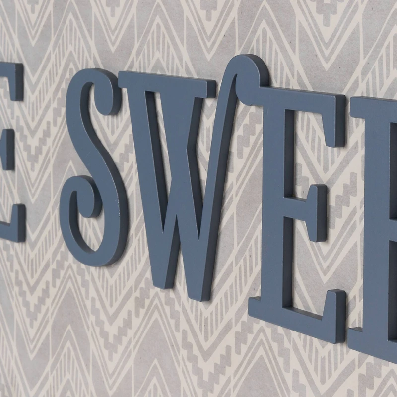 Home Sweet Home Framed Coat Rack