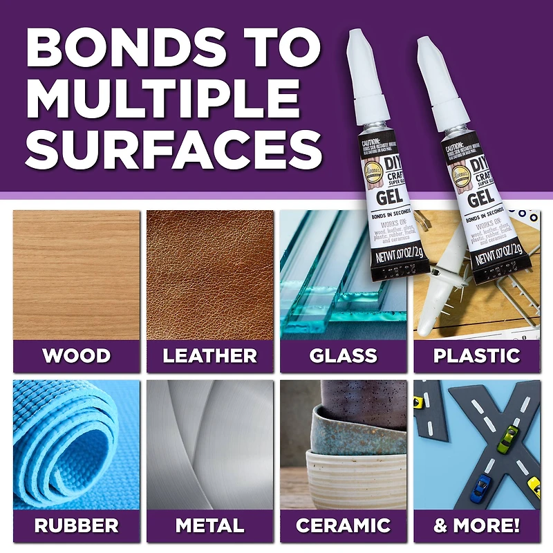 Aleene's® DIY Craft Gel Super Glue, 2ct.