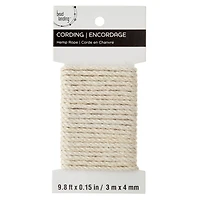 12 Pack: Hemp Rope Cording by Bead Landing™