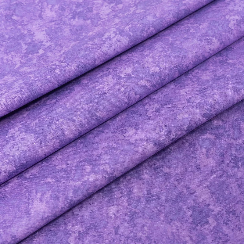 SINGER Spring Purple Floral Cotton Fabric Bundle