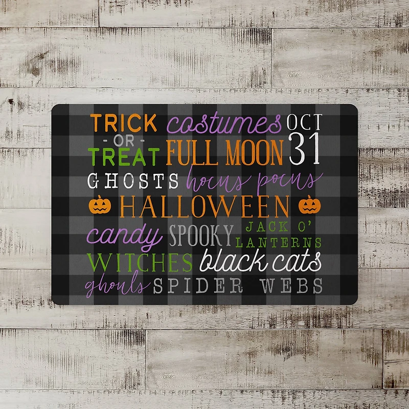 Halloween Things Floor Mat
