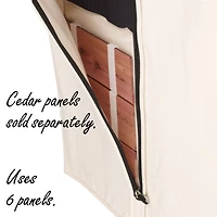 Household Essentials Cedarline Hanging Garment Bag