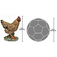 Design Toscano 13" Henrietta the Hen Statue