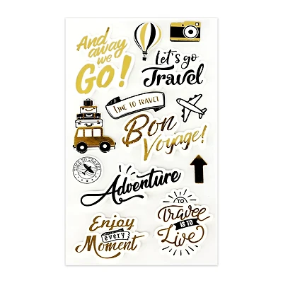 Travel Phrase Dimensional Stickers by Recollections™