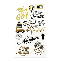 Travel Phrase Dimensional Stickers by Recollections™
