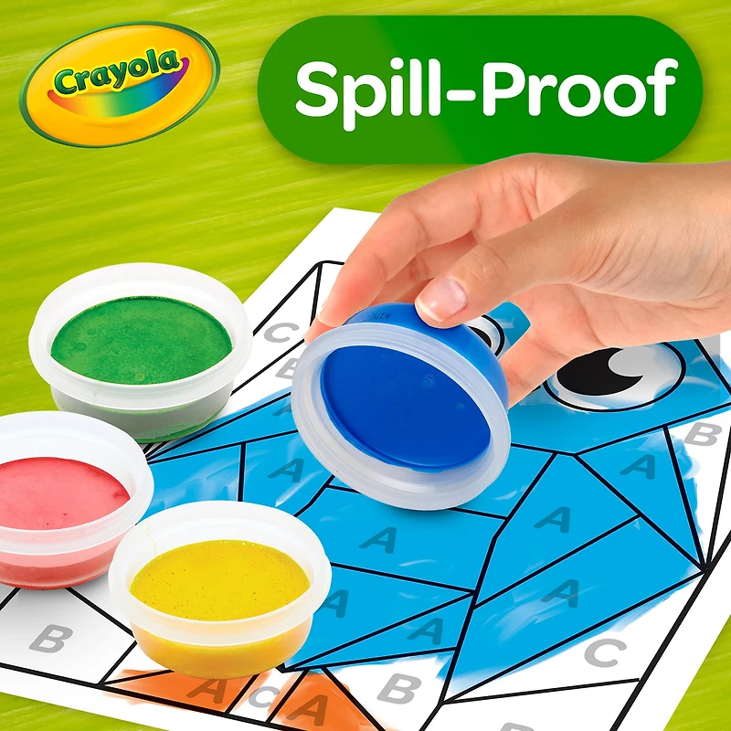 Crayola® Spill-Proof Washable Paint Kit