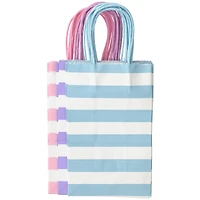 Pastel Stripe Value Pack Small Bags by Celebrate It™