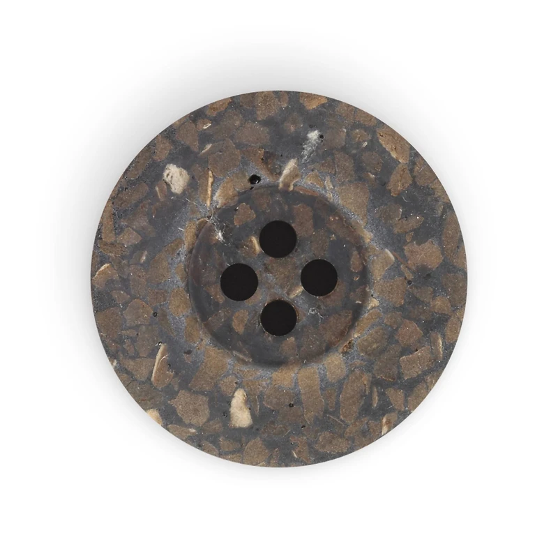 Dritz® 23mm Brown Recycled Coconut Round Buttons, 6ct.
