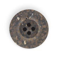 Dritz® 23mm Brown Recycled Coconut Round Buttons, 6ct.