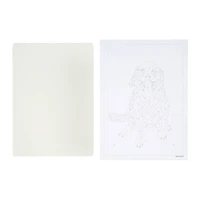 5" x 7" Golden Retriever Paint-by-Number Acrylic Surface Kit by Artist's Loft®