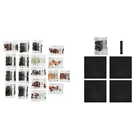 10" x 10" Pyramids Pixelated Brick Art by Make Market®