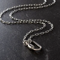 18" Rhodium Paperclip Necklace by Bead Landing™