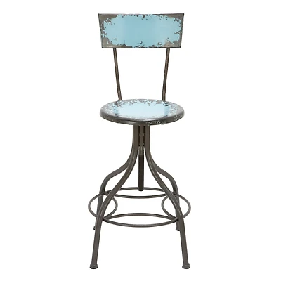 41" Metal Vintage Bar Chair