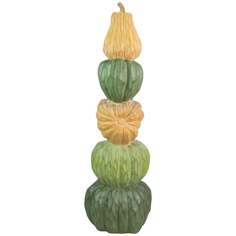 42.5" Five Tiered Stacked Pumpkins Thanksgiving Décor