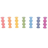 TickiT® Rainbow Wooden Spools Set