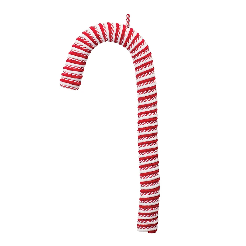 6ct. Fabric Candy Cane Ornaments