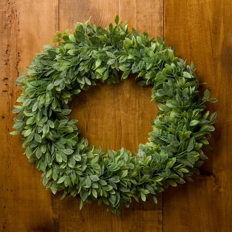 20" Plastic Foliage Wreath by Ashland®