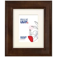 Frame USA Café Beveled Mocha Single Image Picture Frame with Mat