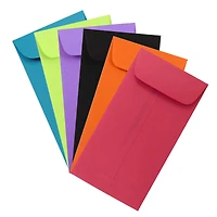 JAM Paper 3.5" x 6.5" Assorted Coin Business Envelopes, 150ct.