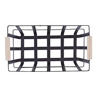 DII® Black Metal Urban Modern Basket Set