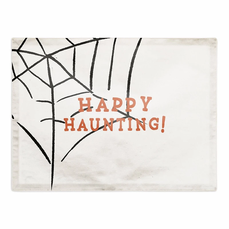 Haunting Web Polyester Twill Placemat