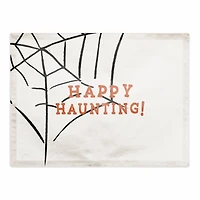 Haunting Web Polyester Twill Placemat