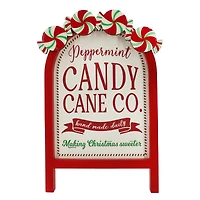 10.5" Candy Cane Co. Sign Tabletop Décor by Ashland®