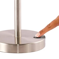 OttLite Wellness Series 19" Silver Harmonize LED Desk Lamp