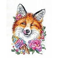 MP Studia Ginger Beauty Cross Stitch Kit