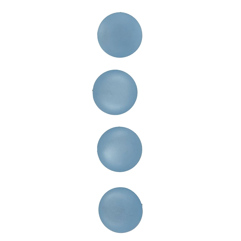 Spectrum Cool 7/16" Light Blue Buttons, 4ct.