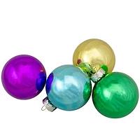 9ct. 2" Glass Ball Ornaments