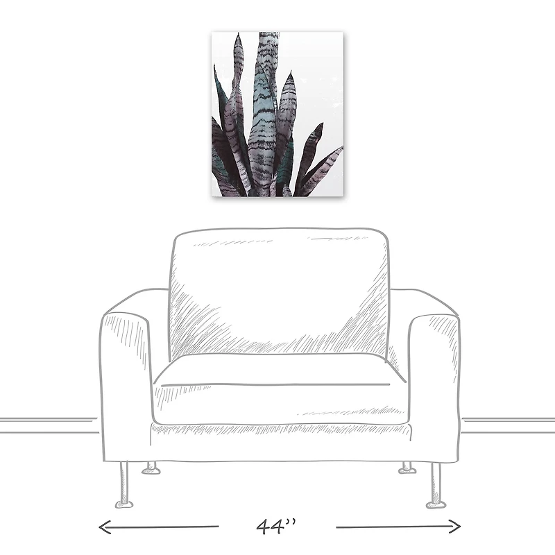 Snake Plant 16" x 20" Canvas Wall Art