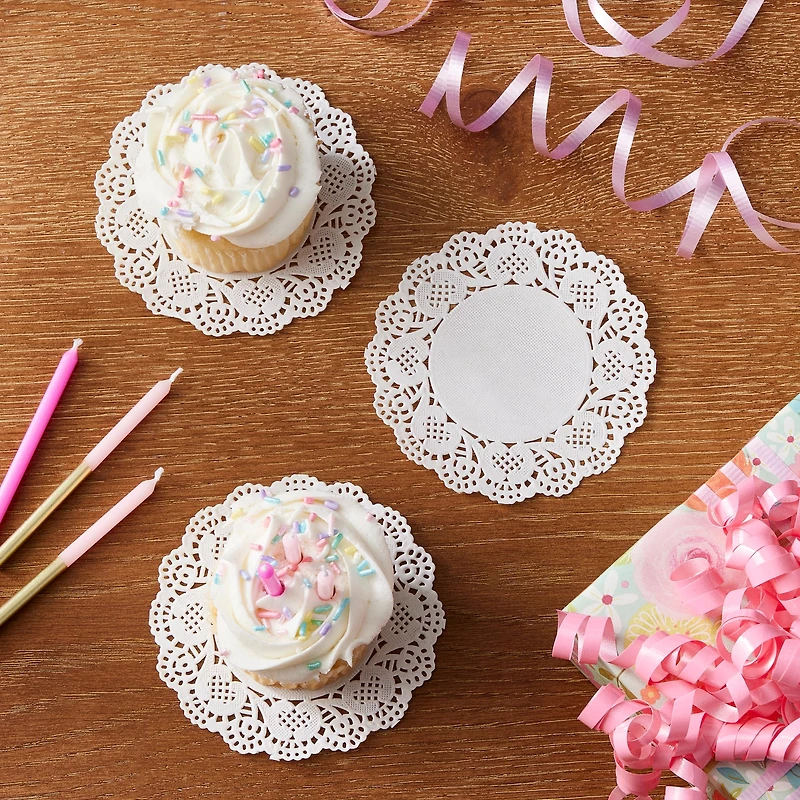12 Packs: 30 ct. (360 total) 4" Paper Doilies by Celebrate It®