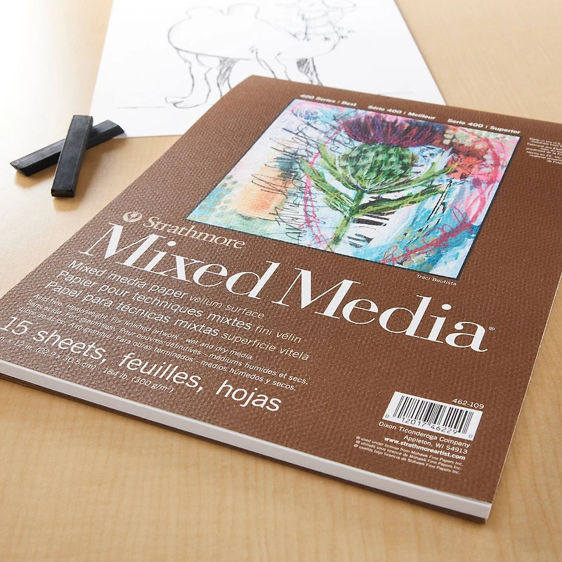 Strathmore® 400 Series Mixed Media Paper Pad