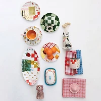 Hello Honey® 14.5" Picnic Daydream Stoneware Platter