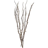 39" LED Lighted Natural Branch Bundle Christmas Decoration, Warm White Lights