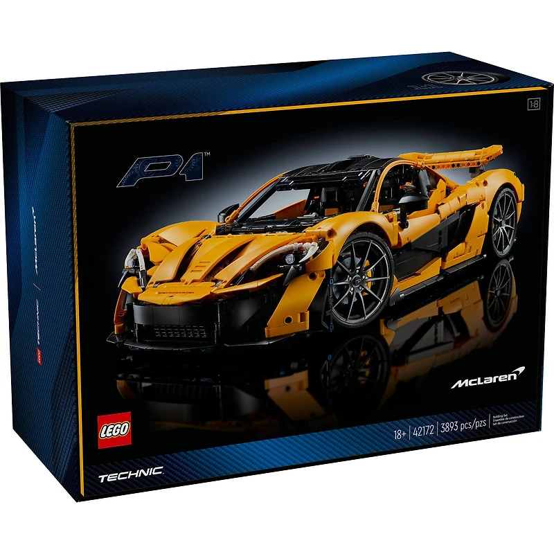 LEGO® Technic™ McLaren P1™ Hypercar Set for Adults 42172
