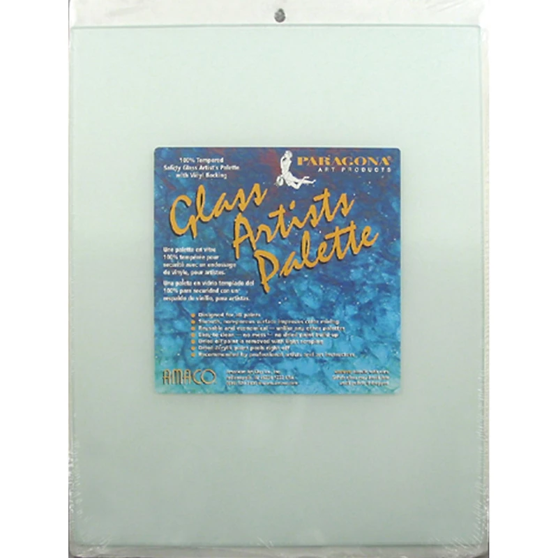 Amaco Glass Tabletop Artists Palette