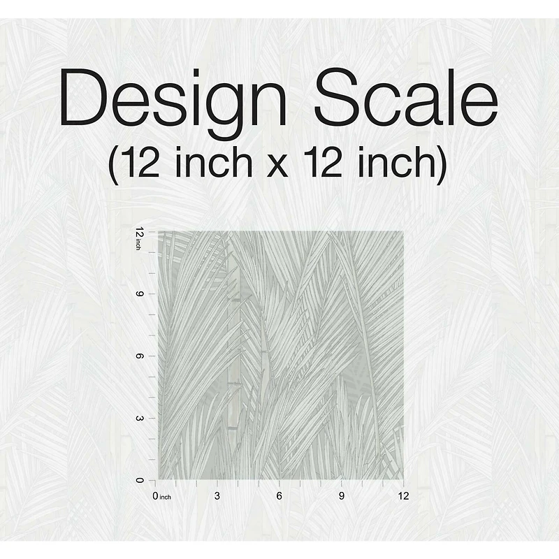 RoomMates Swaying Fronds Peel & Stick Wallpaper